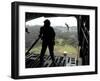 Airman Watches a Practice Bundle Fall from a C-17 Globemaster Iii-Stocktrek Images-Framed Photographic Print