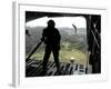 Airman Watches a Practice Bundle Fall from a C-17 Globemaster Iii-Stocktrek Images-Framed Photographic Print