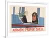 Airmen Prefer Shell-null-Framed Art Print