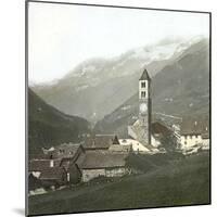 Airolo (Switzerland), Panorama-Leon, Levy et Fils-Mounted Photographic Print