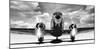 Airplaine taking off-Gasoline Images-Mounted Art Print