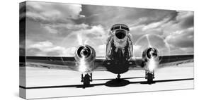 Airplaine taking off-Gasoline Images-Stretched Canvas