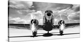 Airplaine taking off-Gasoline Images-Stretched Canvas