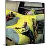 "Airplan Defense Factory," June 24, 1944-Robert Riggs-Mounted Giclee Print