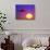 Airplane at Sunset-Mitch Diamond-Photographic Print displayed on a wall