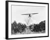 Airplane Dropping Cloud of Mosquito Insecticide-null-Framed Photographic Print