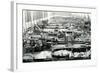 Airplane Factory-null-Framed Art Print