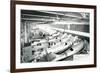 Airplane Factory-null-Framed Art Print