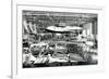 Airplane Factory-null-Framed Art Print