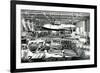 Airplane Factory-null-Framed Art Print