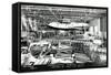 Airplane Factory-null-Framed Stretched Canvas
