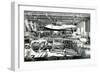 Airplane Factory-null-Framed Art Print