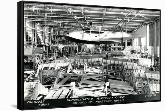 Airplane Factory-null-Framed Stretched Canvas