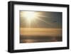 Airplane Flying over Ice-DLILLC-Framed Photographic Print