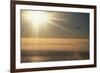 Airplane Flying over Ice-DLILLC-Framed Photographic Print