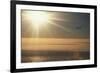 Airplane Flying over Ice-DLILLC-Framed Photographic Print