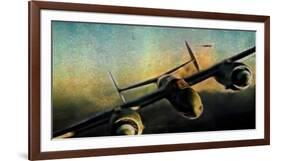 Airplane II-Jean-François Dupuis-Framed Art Print