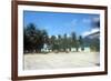 Airplane in Tropical Island-XavierMarchant-Framed Photographic Print