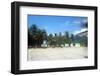 Airplane in Tropical Island-XavierMarchant-Framed Photographic Print