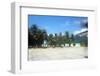 Airplane in Tropical Island-XavierMarchant-Framed Photographic Print
