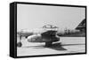 Airplane on Runway-null-Framed Stretched Canvas