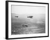 Airplane Refueling in Midair-null-Framed Photographic Print