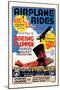 Airplane Rides: Inman Bros. Flying Circus-null-Mounted Art Print