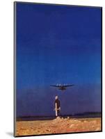"Airplane Takeoff," April 6, 1940-Charles De Soria-Mounted Giclee Print