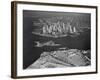 Airplane View of Parts of Urban Sites-null-Framed Photographic Print