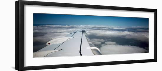 Airplane Wing-null-Framed Premium Photographic Print