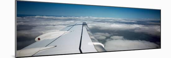 Airplane Wing-null-Mounted Photographic Print