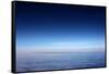 Airplane With Vapor Trail-null-Framed Stretched Canvas