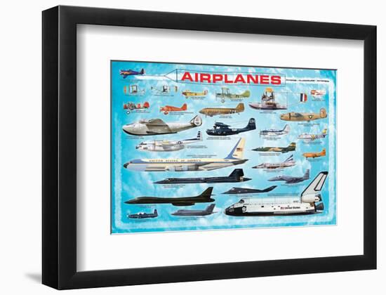 Airplanes for Kids-null-Framed Art Print