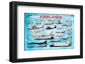 Airplanes for Kids-null-Framed Art Print