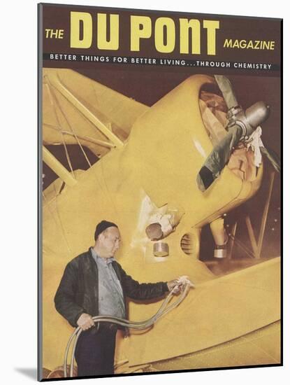 Airplanes, Front Cover of 'The Du Pont Magazine', 1945-null-Mounted Giclee Print