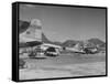 Airplanes Sitting at Kai Tai Airport-null-Framed Stretched Canvas