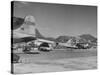 Airplanes Sitting at Kai Tai Airport-null-Stretched Canvas