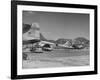 Airplanes Sitting at Kai Tai Airport-null-Framed Photographic Print