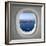 Airplanes Window Seat View with Sea Scape and Islands-viperagp-Framed Photographic Print