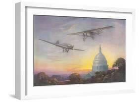 Airplanes-null-Framed Giclee Print