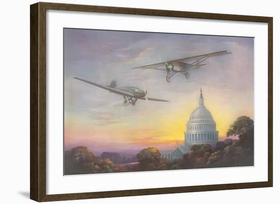 Airplanes-null-Framed Giclee Print