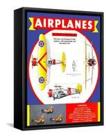 Airplanes-John T. McCoy Jr.-Framed Stretched Canvas