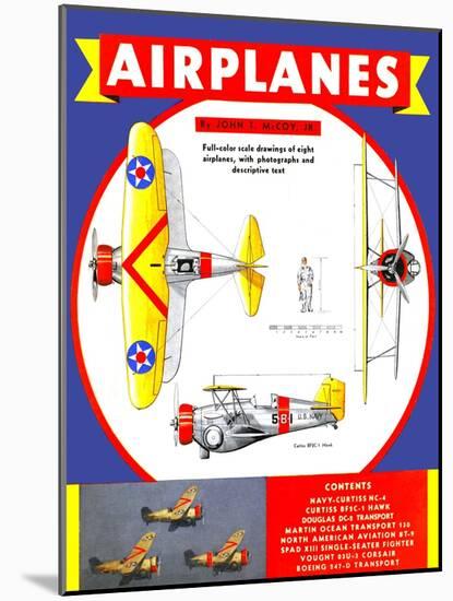 Airplanes-John T. McCoy Jr.-Mounted Art Print