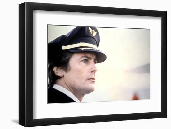 Airport 80 Concorde by DavidLowellRich with Alain Delon., 1978 (photo)-null-Framed Photo