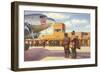 Airport, Albuquerque, New Mexico-null-Framed Art Print