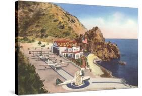 Airport and Orilla Jardin, Catalina, California-null-Stretched Canvas