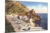 Airport and Orilla Jardin, Catalina, California-null-Mounted Premium Giclee Print