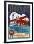 Airport Bourbon Whiskey-null-Framed Premium Giclee Print