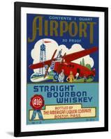 Airport Bourbon Whiskey-null-Framed Giclee Print