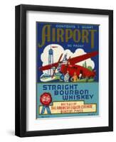 Airport Bourbon Whiskey-null-Framed Premium Giclee Print